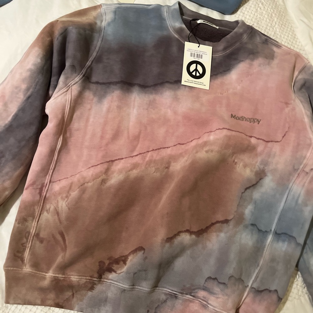 Madhappy LIMITED EDITION Outdoors Fleece Crewneck Color: Bedrock (Size M)